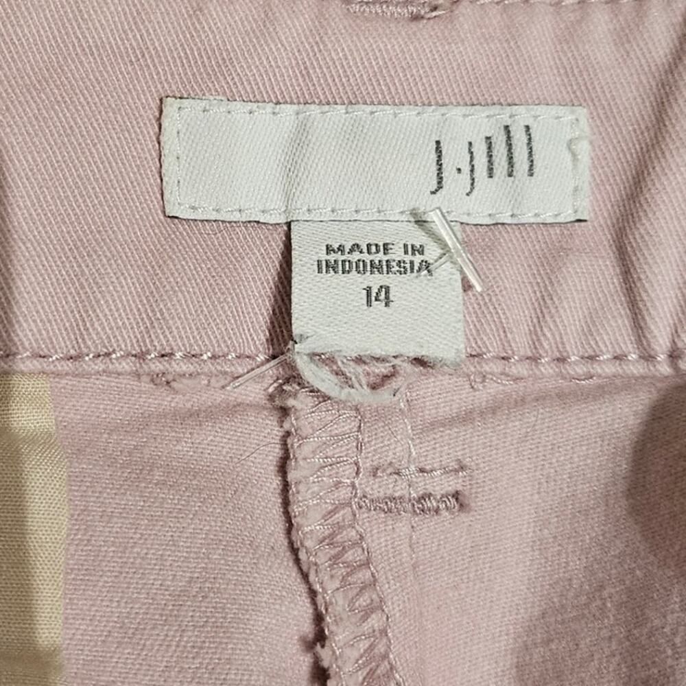 J. Jill Size 14 Light Pink Straight Leg Pants - Picture 6 of 7